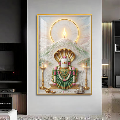 Jyotirlingams Premium Acrylic Vertical Wall Art
