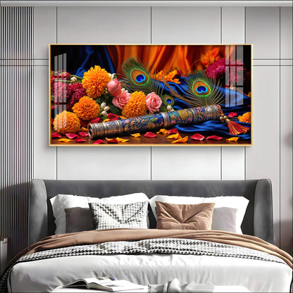Troupe Of Bansuri Premium Acrylic Horizontal Wall Art