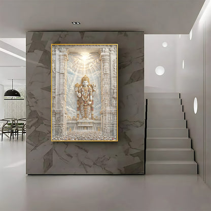 Divine Venkateswara Premium Acrylic Vertical Wall Art