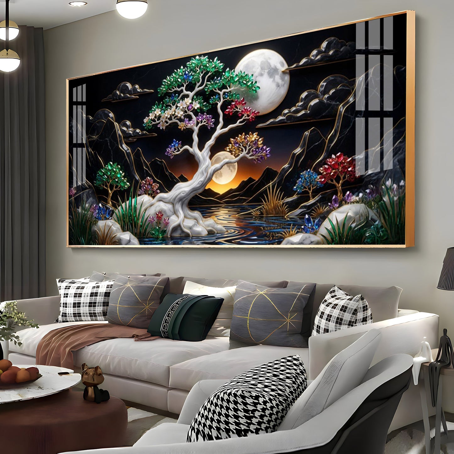 Nature's Embrace Tree Premium Acrylic Horizontal Wall Art