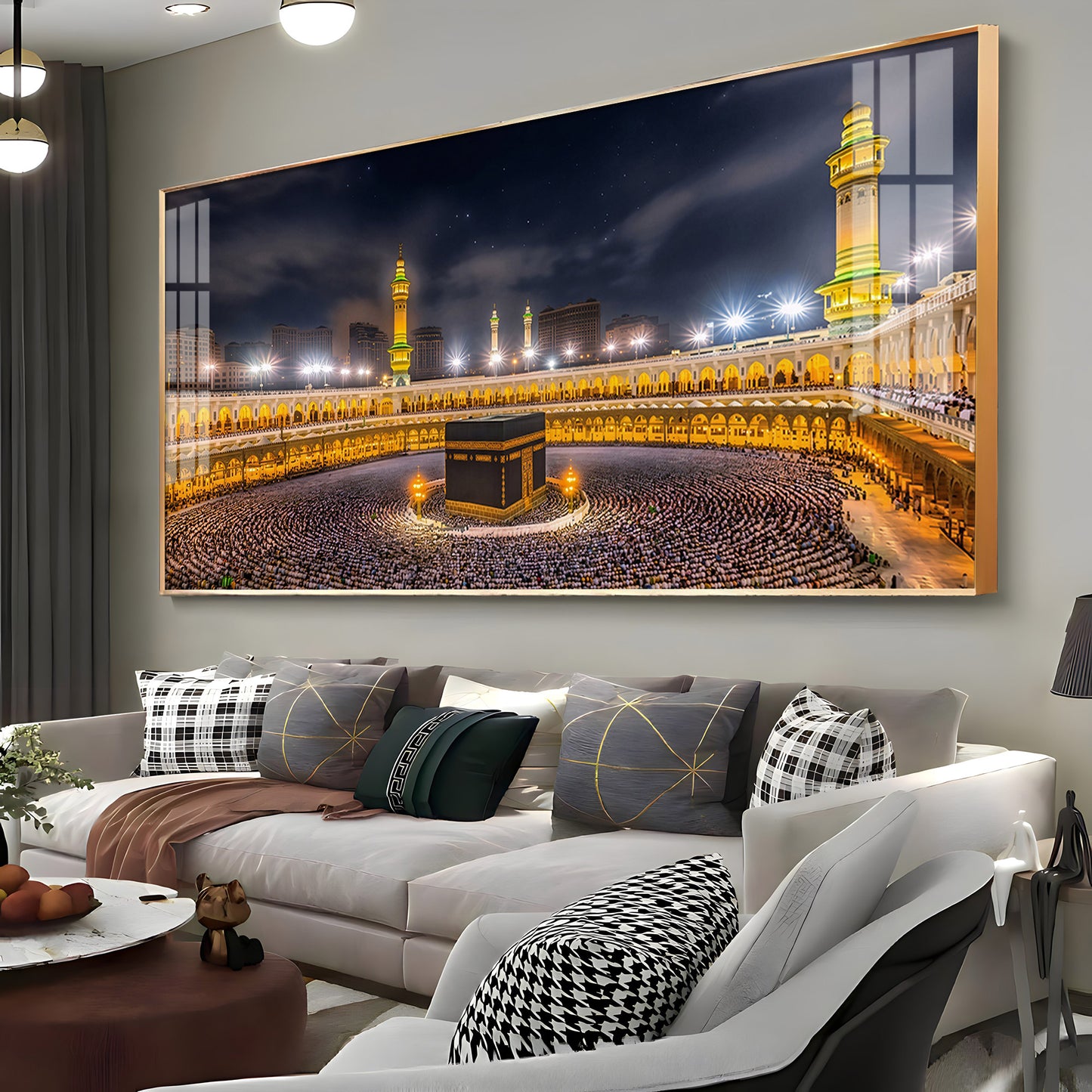Holy Kaaba In Makkah Premium Acrylic Horizontal Wall Art