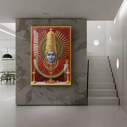 Renuka Yallamma Premium Acrylic Vertical Wall Art