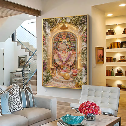 Salangpur Hanuman Temple Premium Acrylic Vertical Wall Art