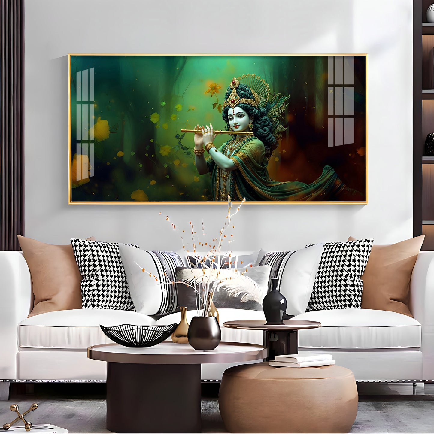 Murli Manohar Premium Acrylic Horizontal Wall Art