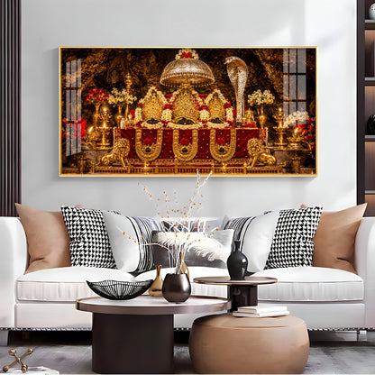 Maa Vaishno Devi Shakti Peeth Premium Acrylic Horizontal Wall Art