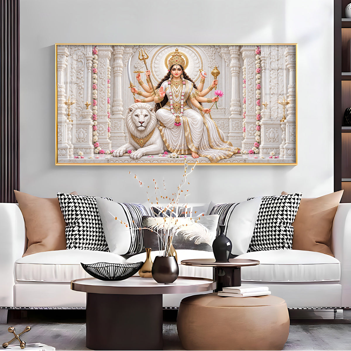Mahagauri Premium Acrylic Horizontal Wall Art