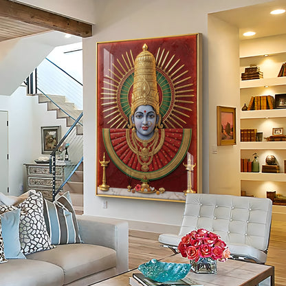 Renuka Yallamma Premium Acrylic Vertical Wall Art