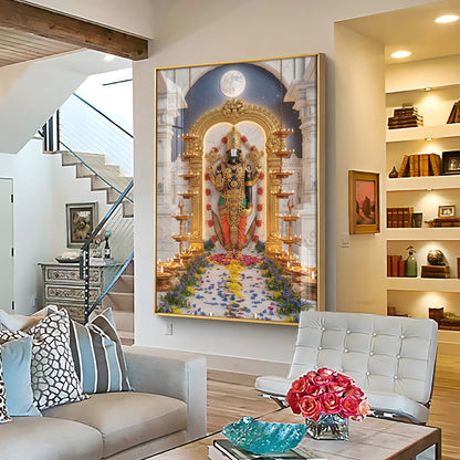 Tirupati Balaji Maharaj Premium Acrylic Vertical Wall Art