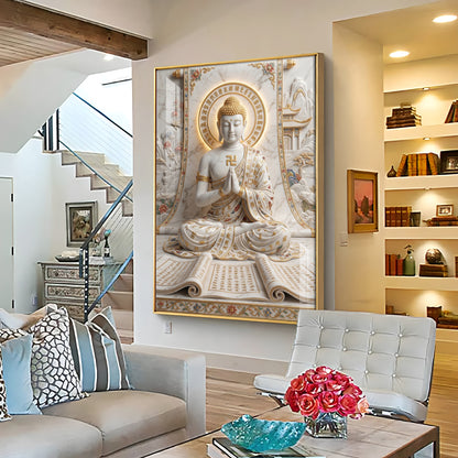 Lord Hanuman And Shivji Premium Acrylic Vertical Wall Art (Copy)