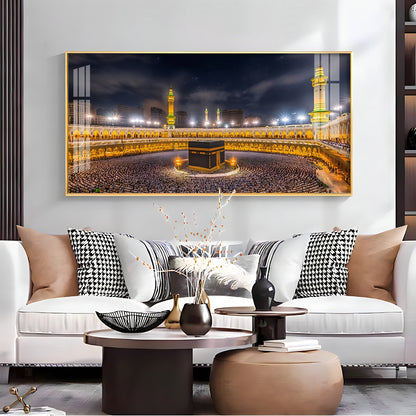Holy Kaaba In Makkah Premium Acrylic Horizontal Wall Art