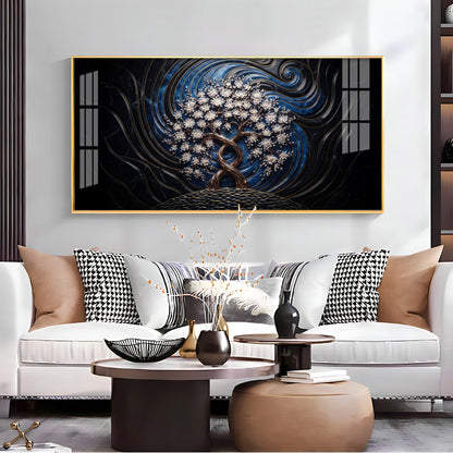 Lucky Wish Tree Premium Acrylic Horizontal Wall Art