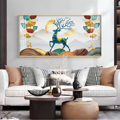 Grace & Peace With Deer Premium Acrylic Horizontal Wall Art
