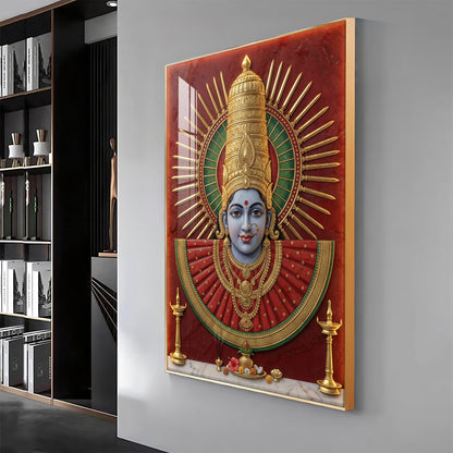 Renuka Yallamma Premium Acrylic Vertical Wall Art