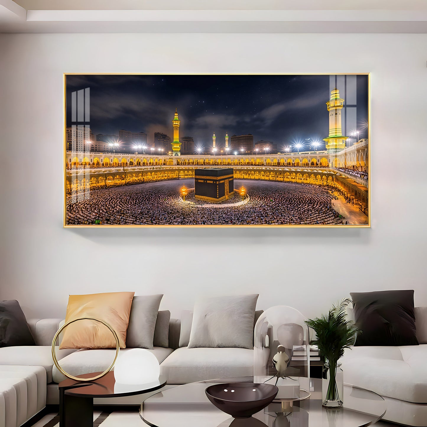 Holy Kaaba In Makkah Premium Acrylic Horizontal Wall Art