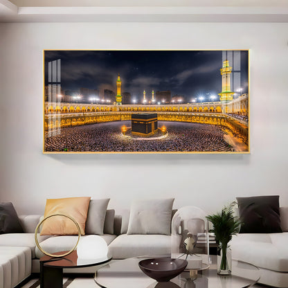 Holy Kaaba In Makkah Premium Acrylic Horizontal Wall Art