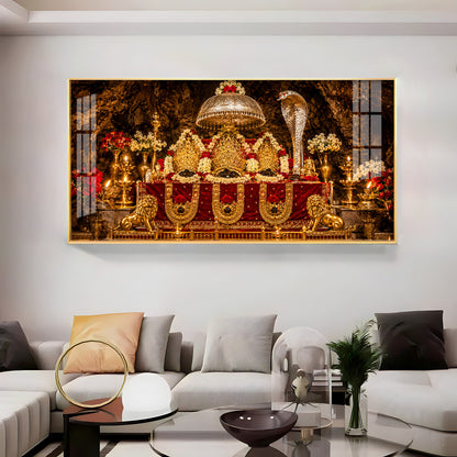 Maa Vaishno Devi Shakti Peeth Premium Acrylic Horizontal Wall Art