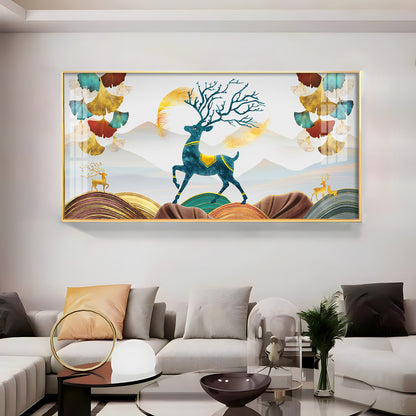 Grace & Peace With Deer Premium Acrylic Horizontal Wall Art