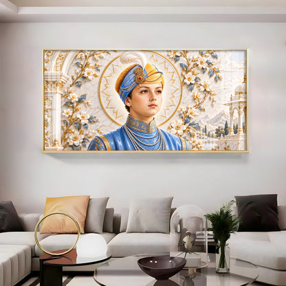 Guru Harkrishan Sahib Ji Premium Acrylic Horizontal Wall Art
