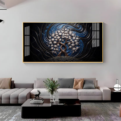 Lucky Wish Tree Premium Acrylic Horizontal Wall Art