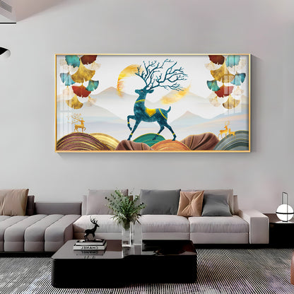 Grace & Peace With Deer Premium Acrylic Horizontal Wall Art