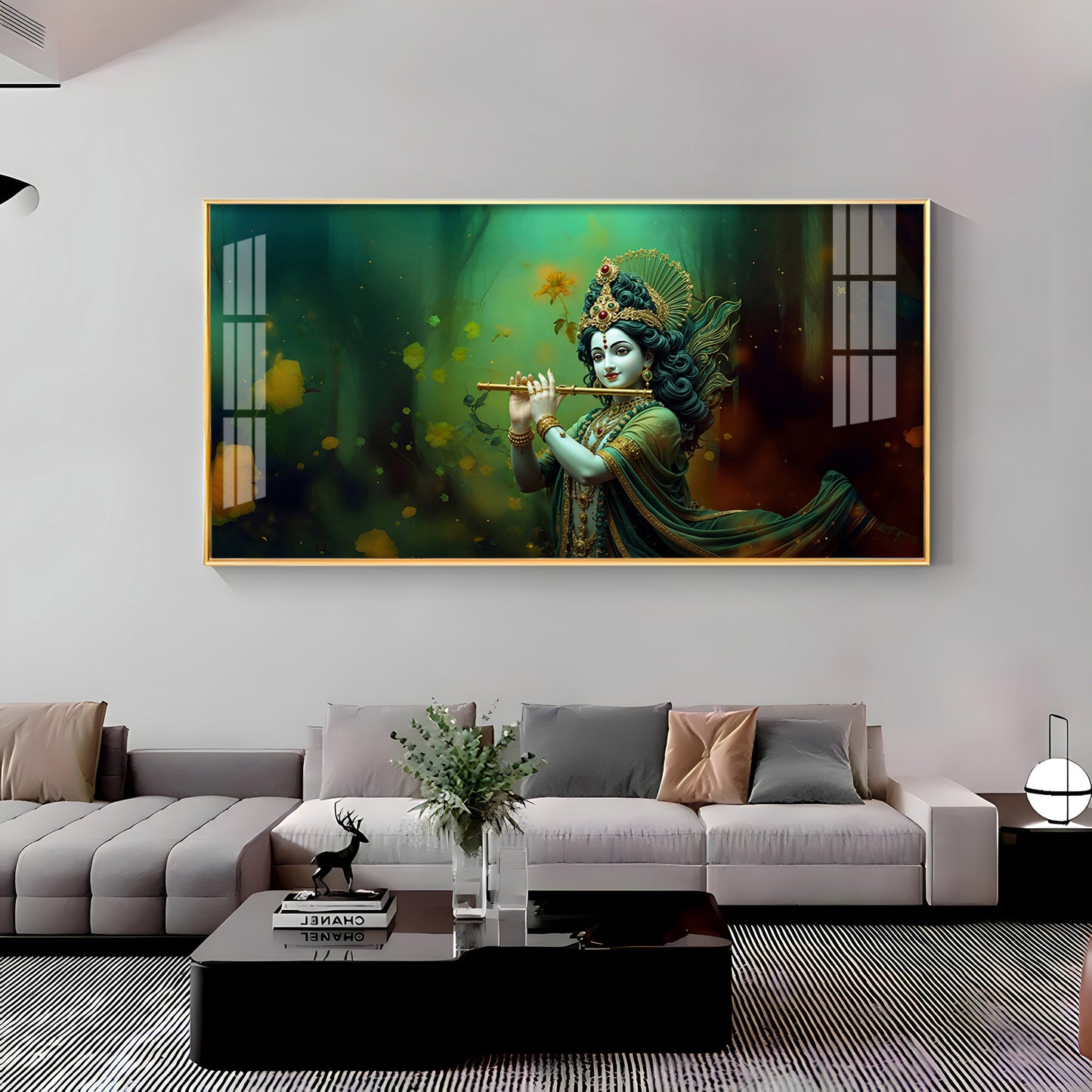 Murli Manohar Premium Acrylic Horizontal Wall Art