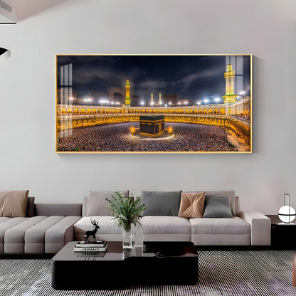 Holy Kaaba In Makkah Premium Acrylic Horizontal Wall Art