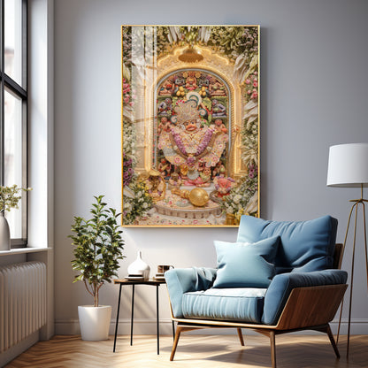 Salangpur Hanuman Temple Premium Acrylic Vertical Wall Art