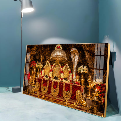 Maa Vaishno Devi Shakti Peeth Premium Acrylic Horizontal Wall Art
