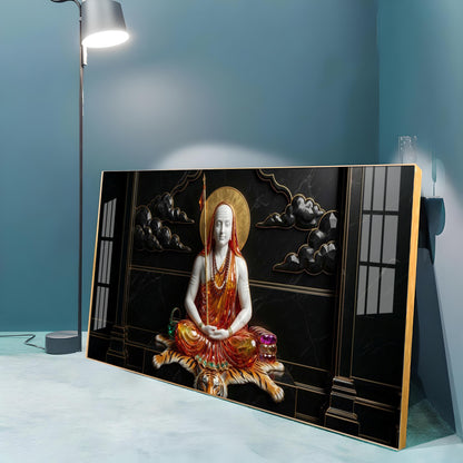 Jagadguru Adi Shankaracharya Premium Acrylic Horizontal Wall Art