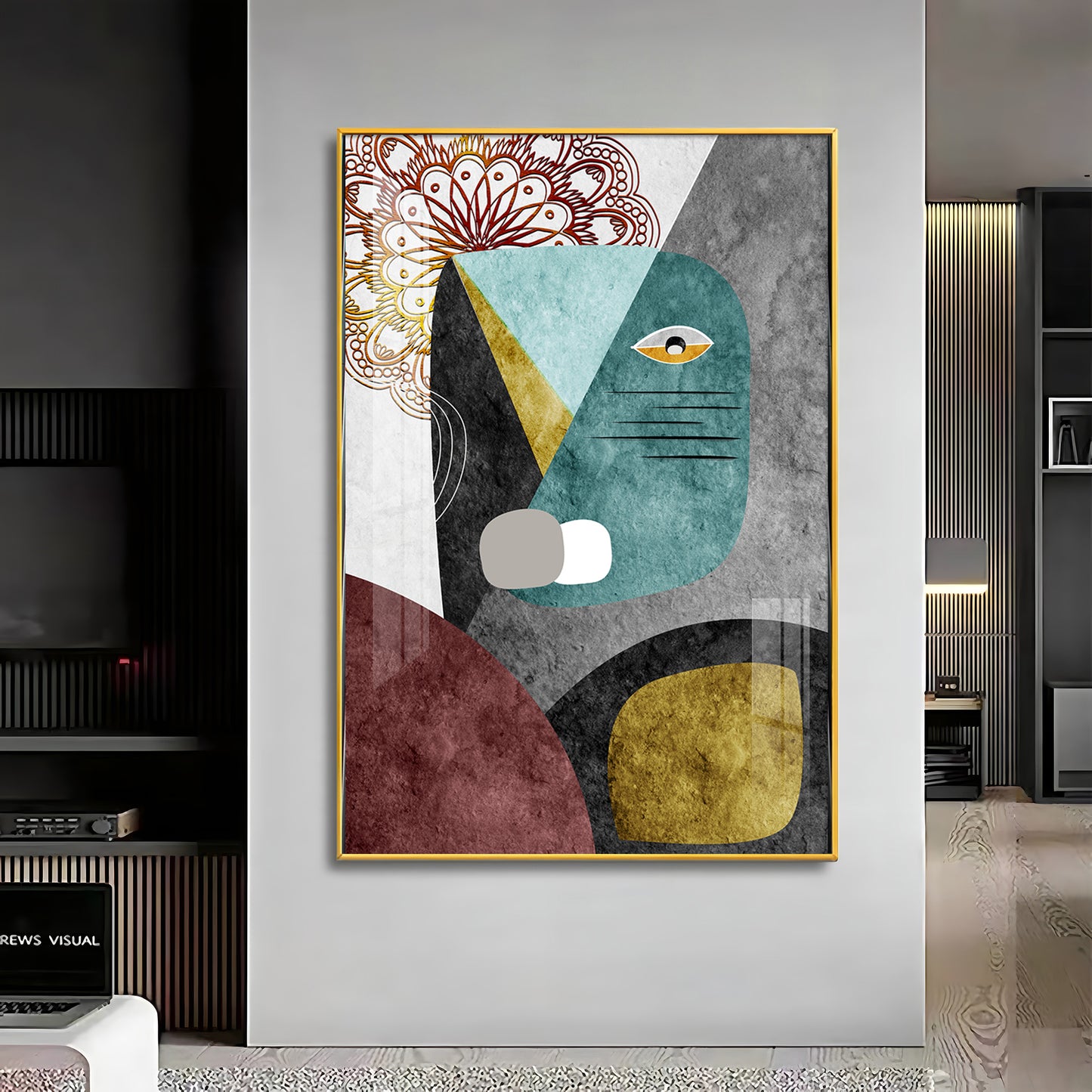 Nature's Harmony Premium Acrylic Vertical Wall Art