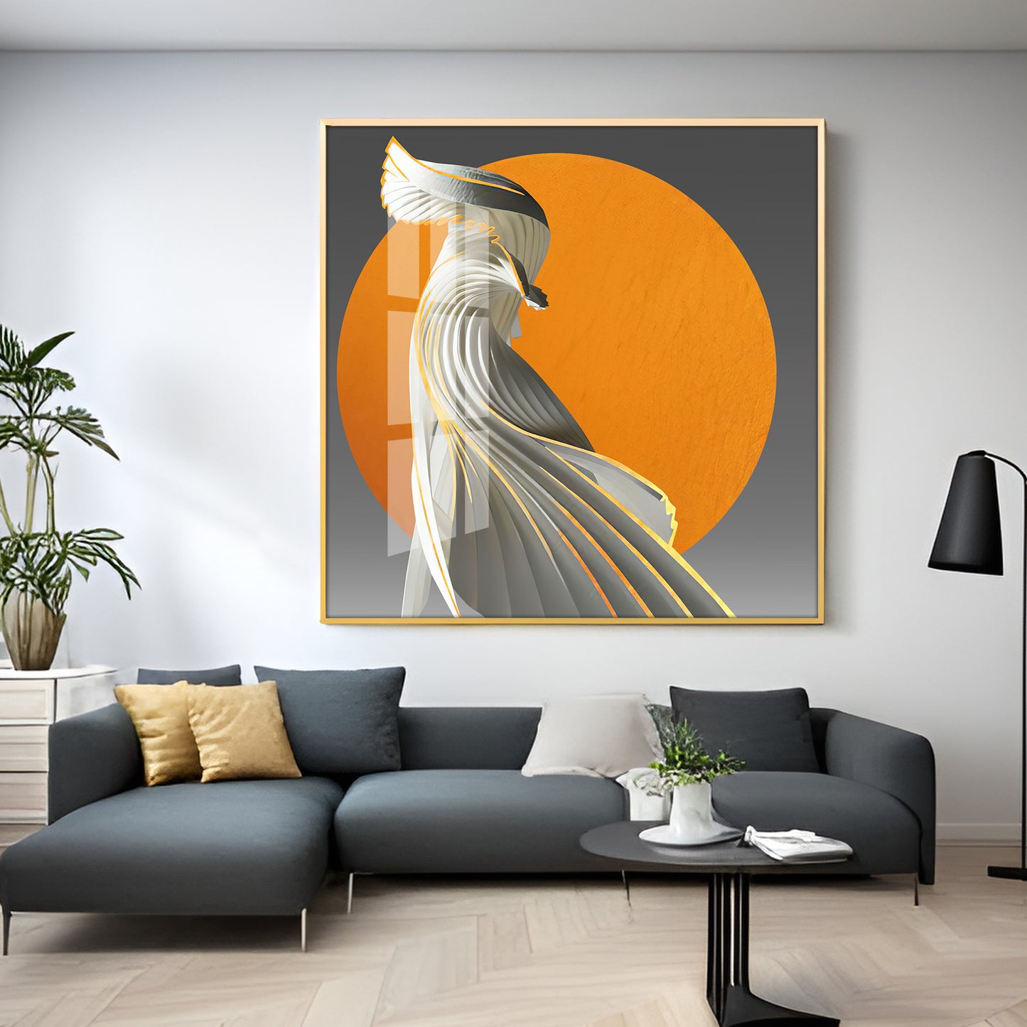 Creative Abstract Premium Acrylic Square Wall Art