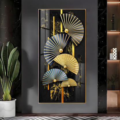Modern Minimalist Fish Premium Acrylic Vertical Wall Art