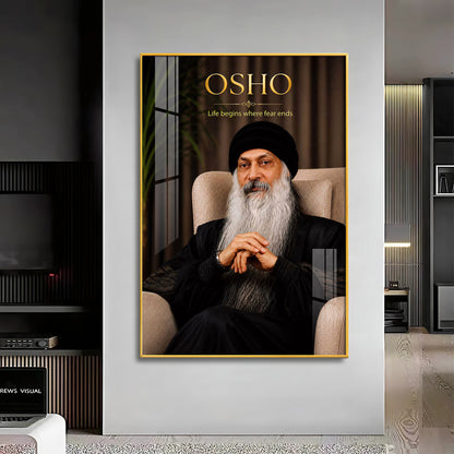Osho Premium Acrylic Vertical Wall Art
