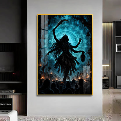 Mata Kalaratri Premium Acrylic Vertical Wall Art