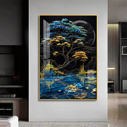 Nature's Embrace Tree Premium Acrylic Vertical Wall Art