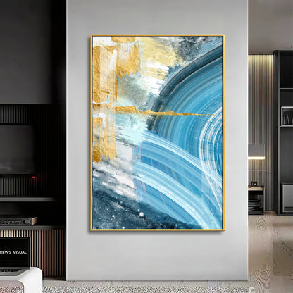Celestial Wave Premium Acrylic Vertical Wall Art