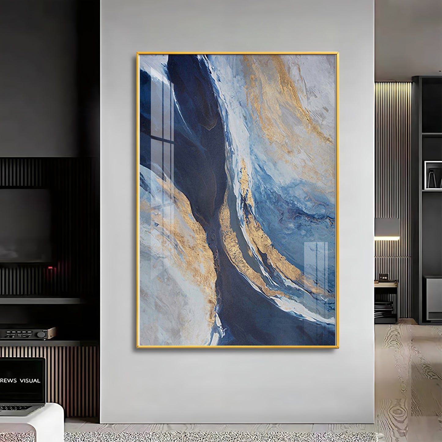 Ocean Magic Abstract Premium Acrylic Vertical Wall Art