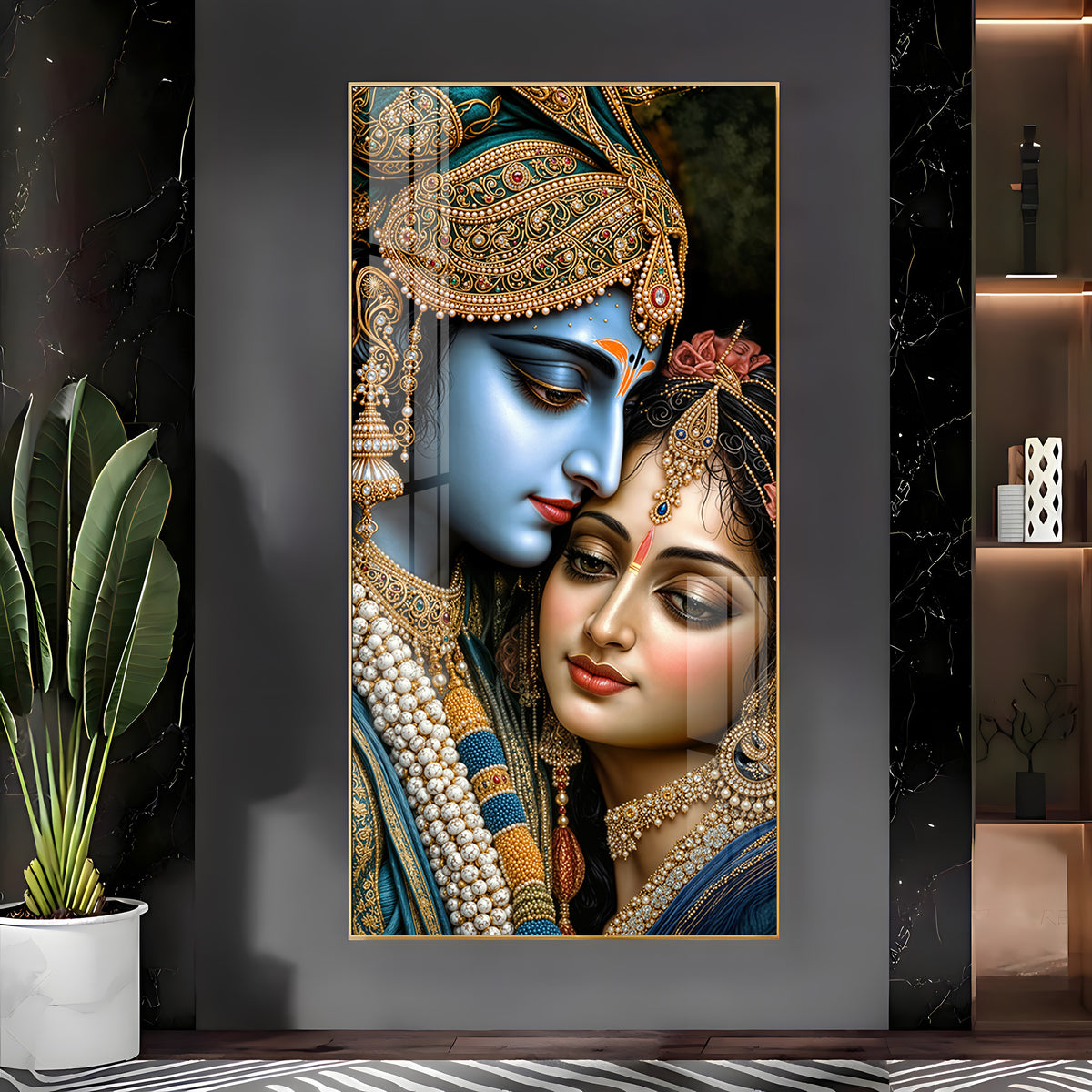 Sacred Love Premium Acrylic Vertical Wall Art