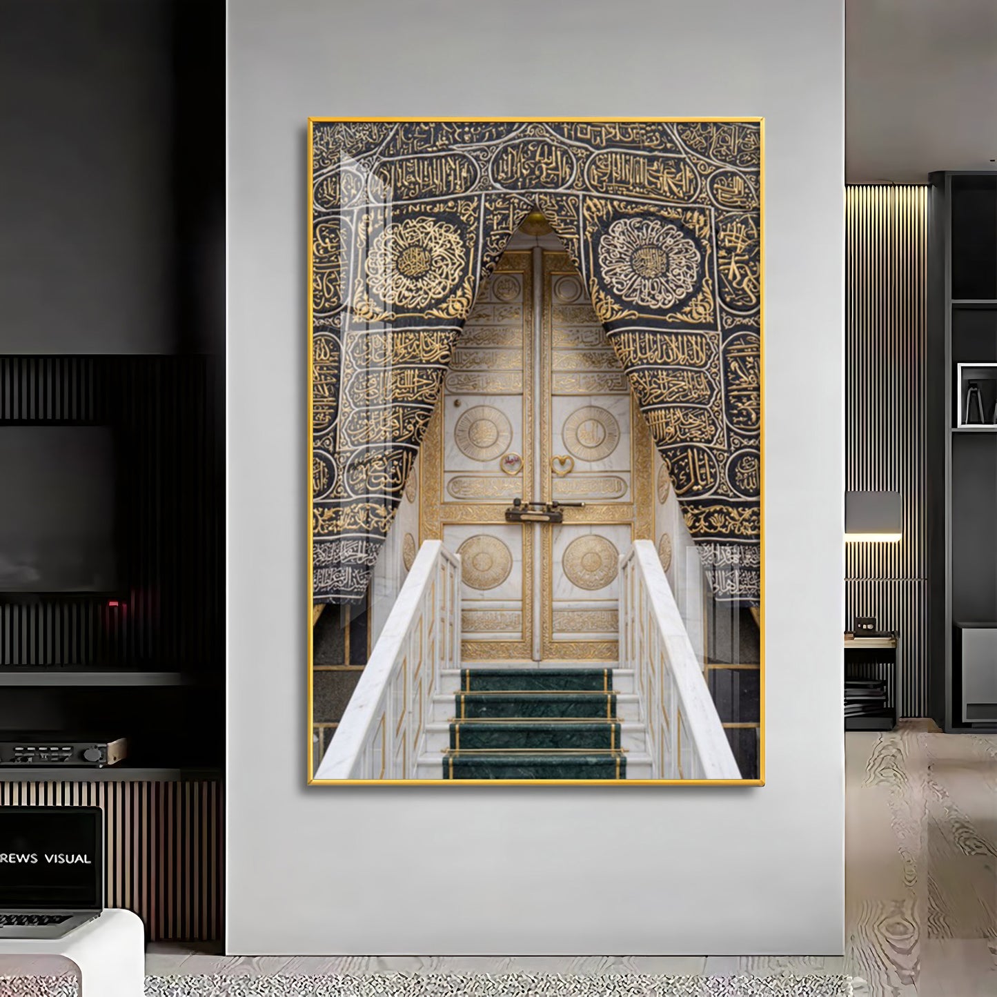 Kaaba Door Premium Acrylic Vertical Wall Art
