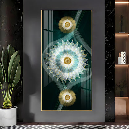 Evil Eye Theme Premium Acrylic Vertical Wall Art