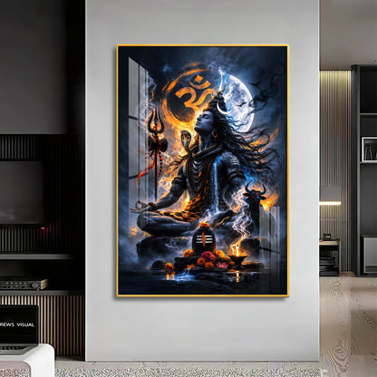 Shambhu Premium Acrylic Vertical Wall Art