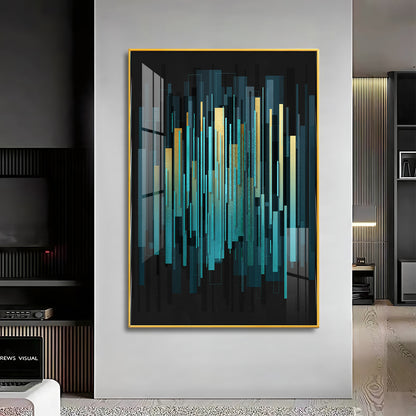 Celestial Harmony Premium Acrylic Vertical Wall Art
