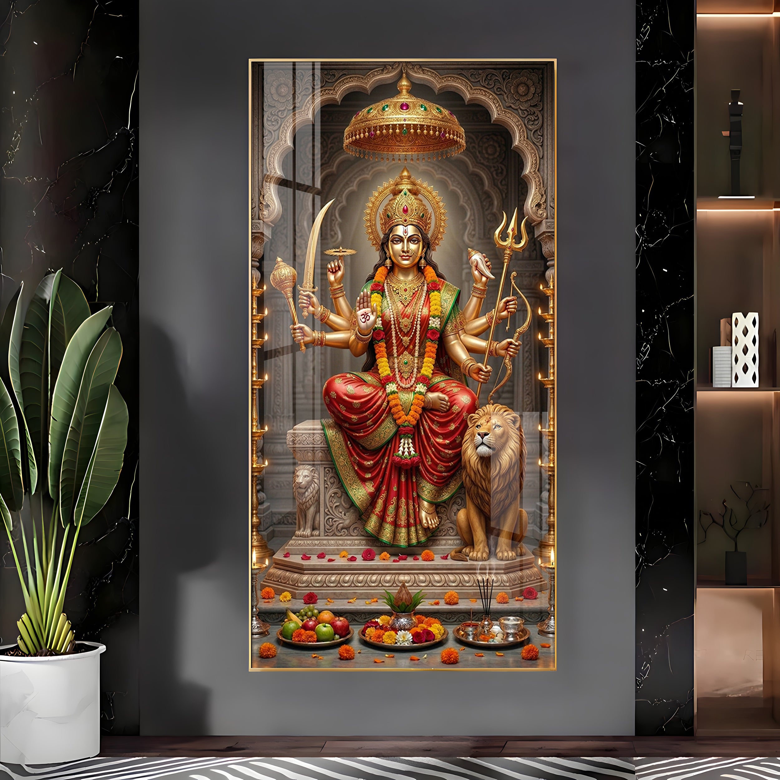 Goddess of Strength Premium Acrylic Vertical Wall Art