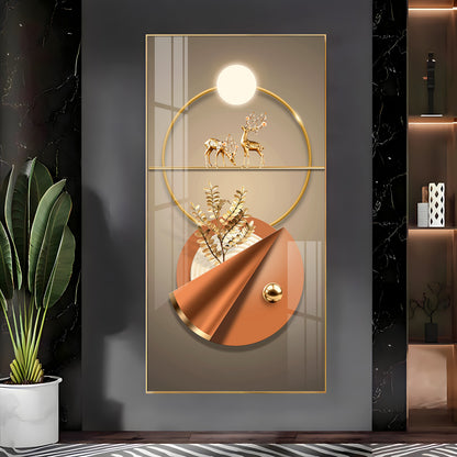 Hallway Elegance Premium Acrylic Vertical Wall Art