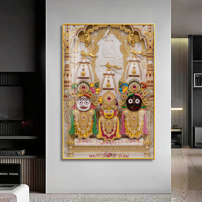 Jagannath Prabhu Serenity Premium Acrylic Vertical Wall Art
