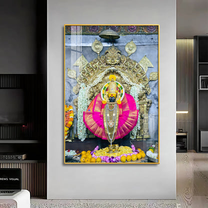 Shree Ambabai Premium Acrylic Vertical Wall Art