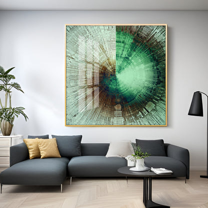 Sphere of Serenity Premium Acrylic Square Wall Art