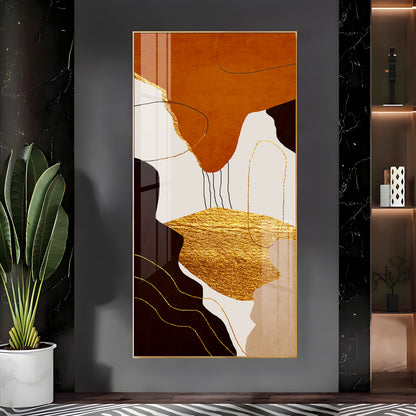 Eternal Waves Modern Abstract Premium Acrylic Vertical Wall Art