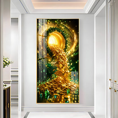 Portal Of Wealth Premium Acrylic Vertical Wall Art