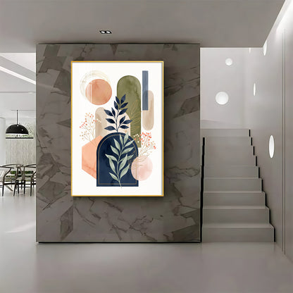 Boho Botanical Arches Premium Acrylic Vertical Wall Art